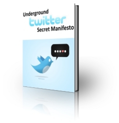 Product picture Underground Twitter Secret Manifesto - MRR